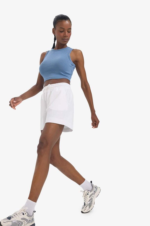 Fit Standart Fit Sporcu Kısa Paça Basic Düz Şort Z6696az25sm - 4