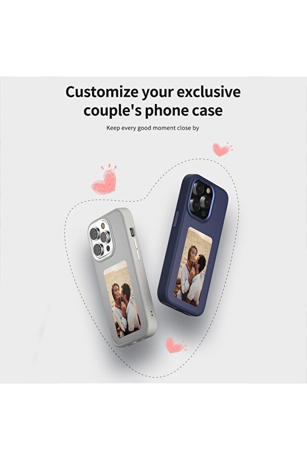 IPhone 15 Case - Techsuit SmartScreen NFC - Black - 3