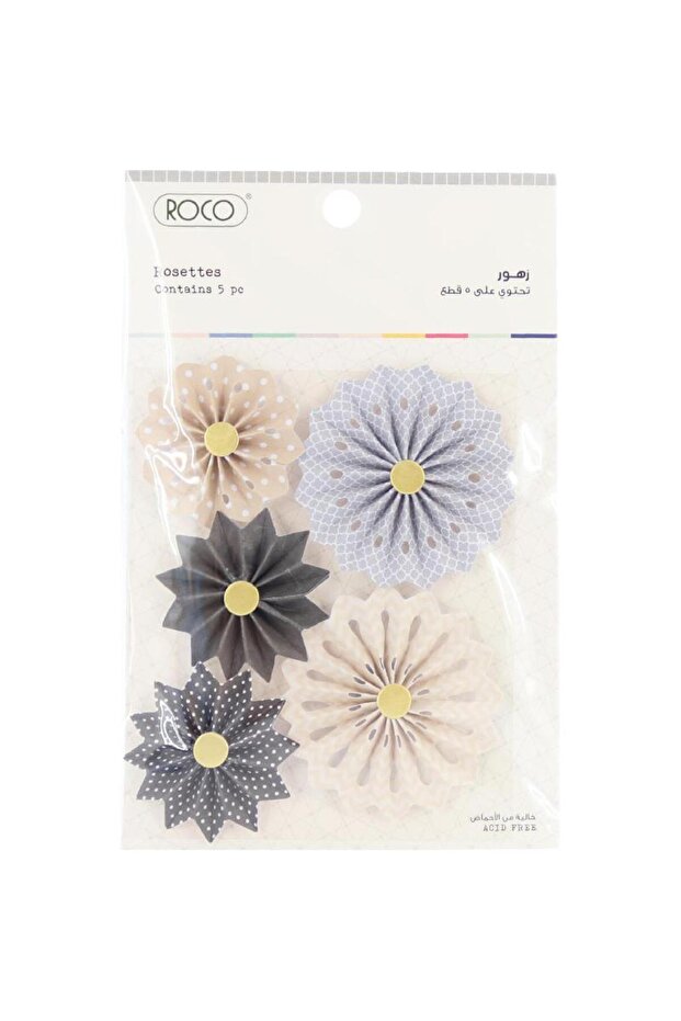 وريدات محايدة بألوان متنوعة - 1