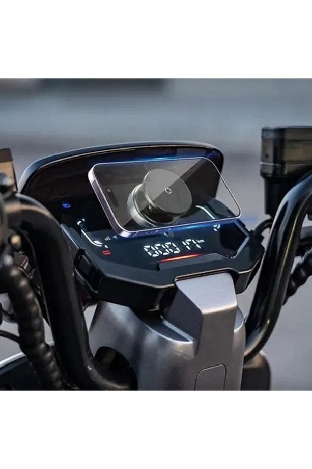H875 Car Play Uyumlu Elektronik Vakum Tabanlı Manyetik Telefon Tutacağı - 3