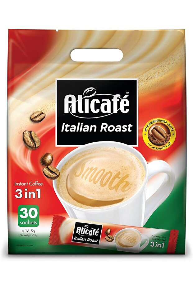 Italian Roast 3 in 1 Instant Coffee 30 x 16.5g