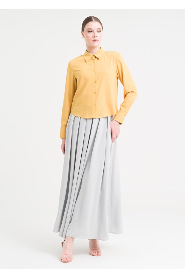 Sık Pileli Etek - 5