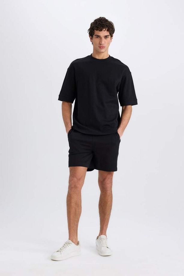 Erkek Penye Şort D9769ax/bk81 Black - 4