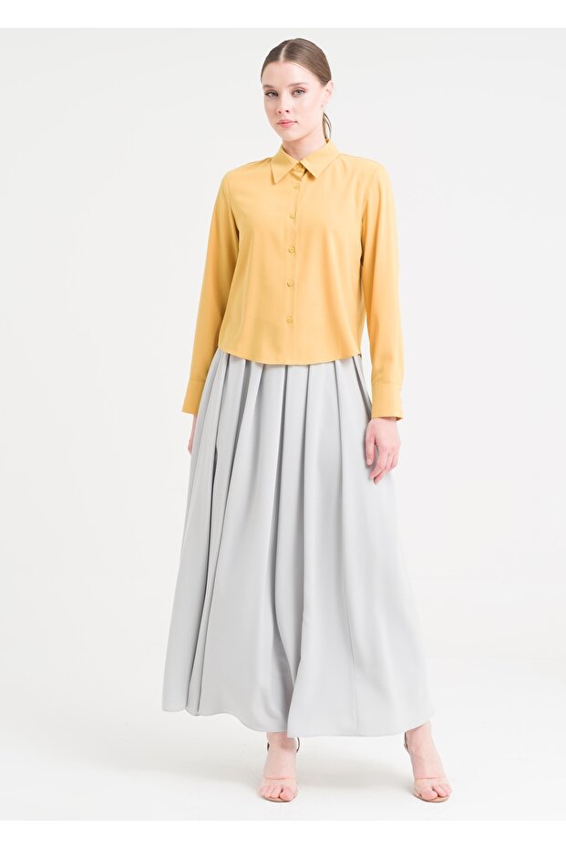 Sık Pileli Etek - 2