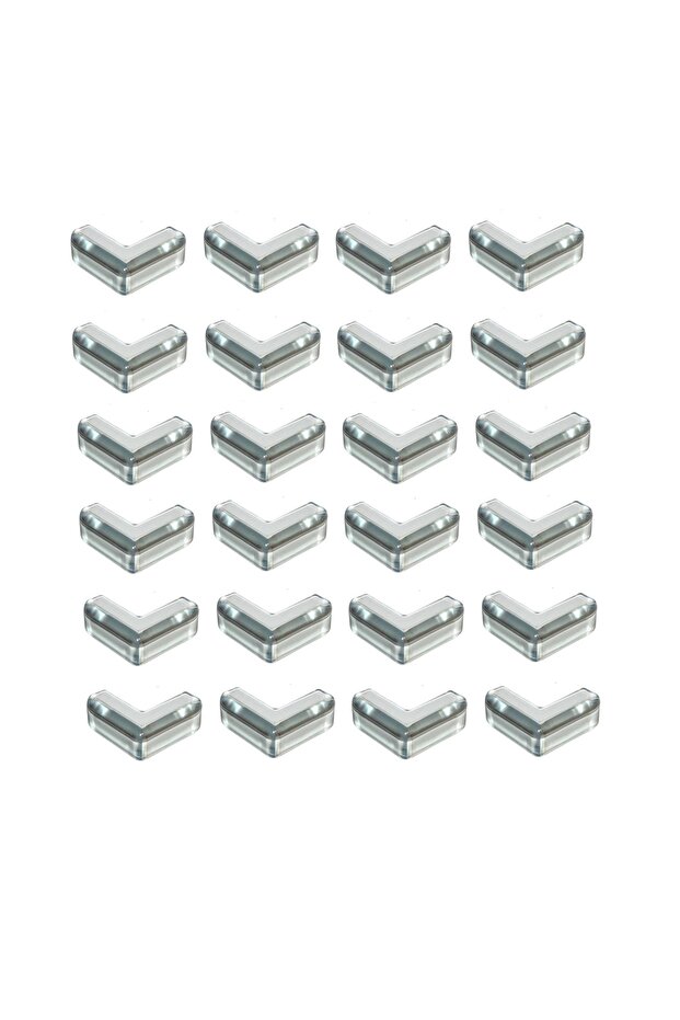 Children's Baby Silicone Transparent Table Coffee Table Zigon Pointed Corner Protector with Triangular Structure and Multiple Options - 1