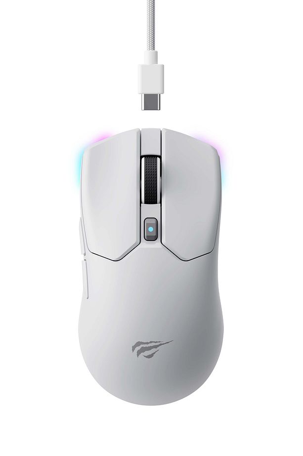 Gamenote MS974WB PAW3311 Ultra Hafif 12.000 DPI RGB Gaming Oyuncu Mouse 2.4GHz + Bluetooth 5.1 - 1