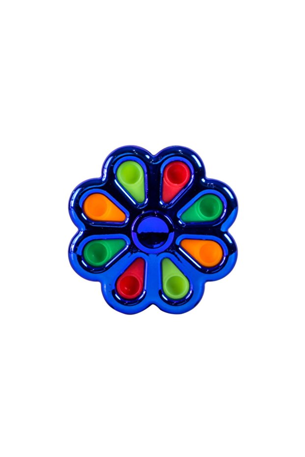 Pop It Mini Stres Çarkı Mavi - 2
