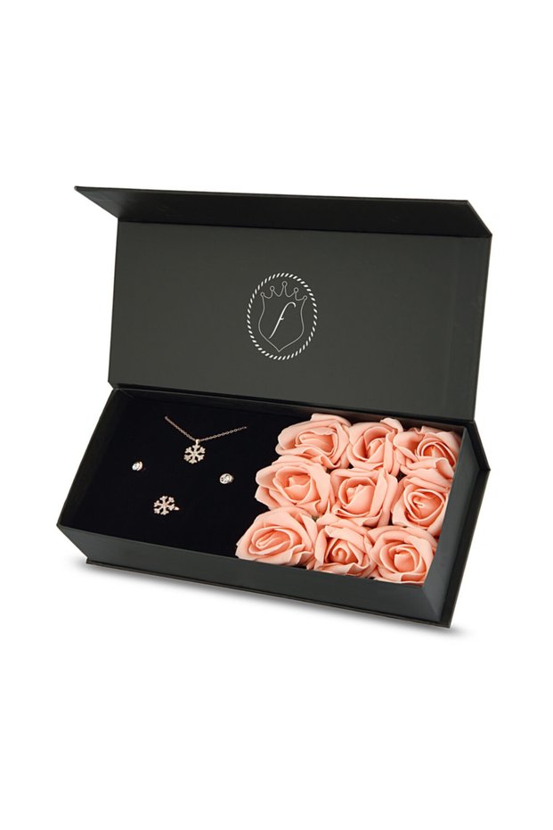 Bijouterie Set - Pink - Zircon