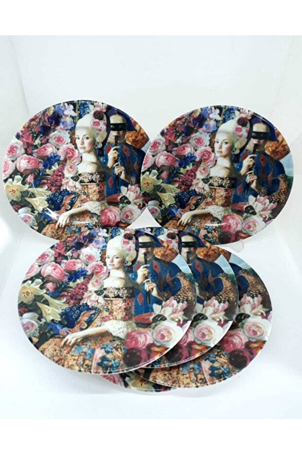 طبق كعكة القزحية - 1