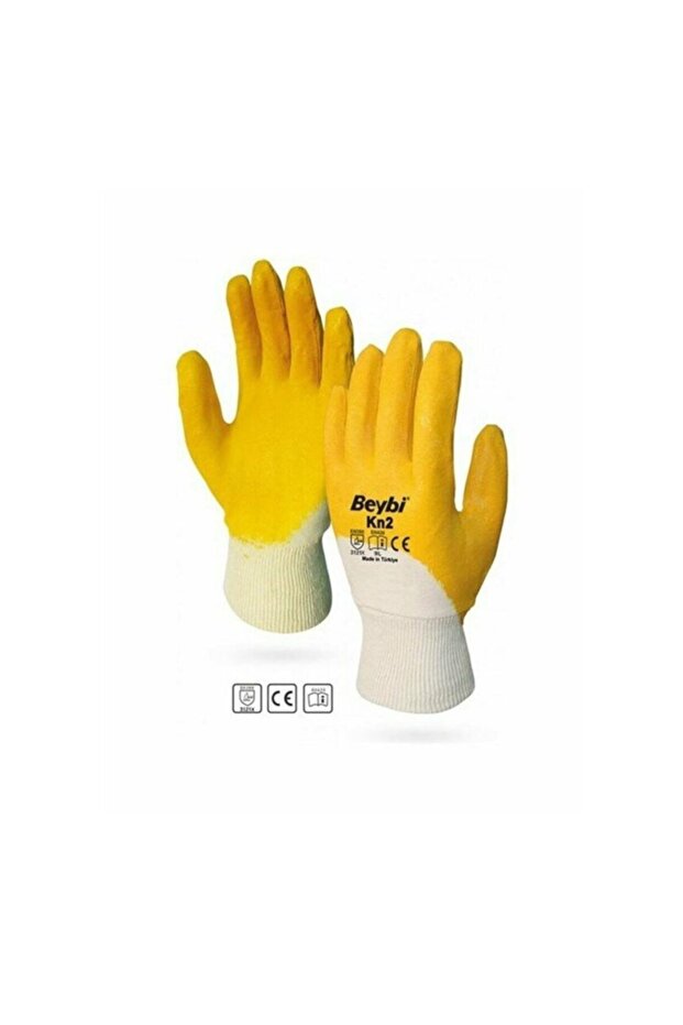 Kn2 Nitrile Cotton Work Gloves (Size 10) X 288 Pairs 1 Box
