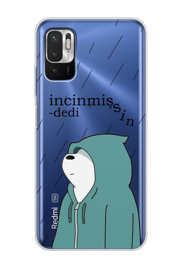 Xiaomi Redmi Note 10 5g Compatible Super Transparent Phone Case with Hurt You Said Design