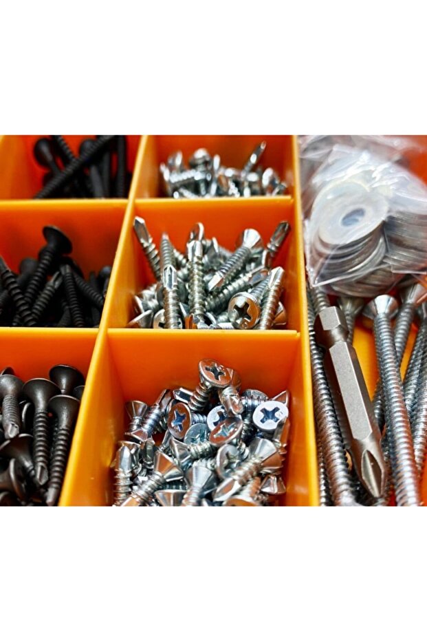 Matkap Uçlu Akıllı Vida Seti - 2