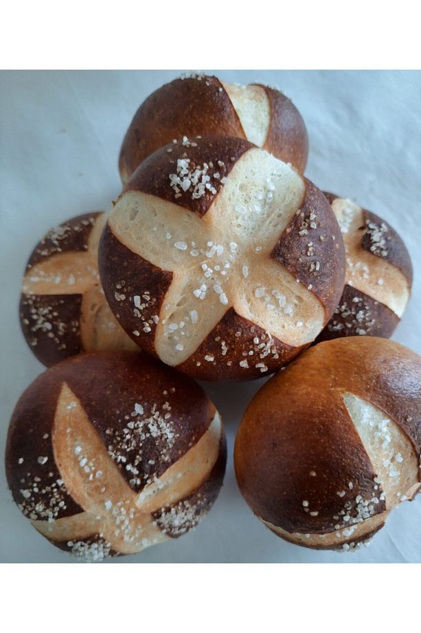 Alman Somun Simit - Laugenbrötchen 6 Lı Paket - 1