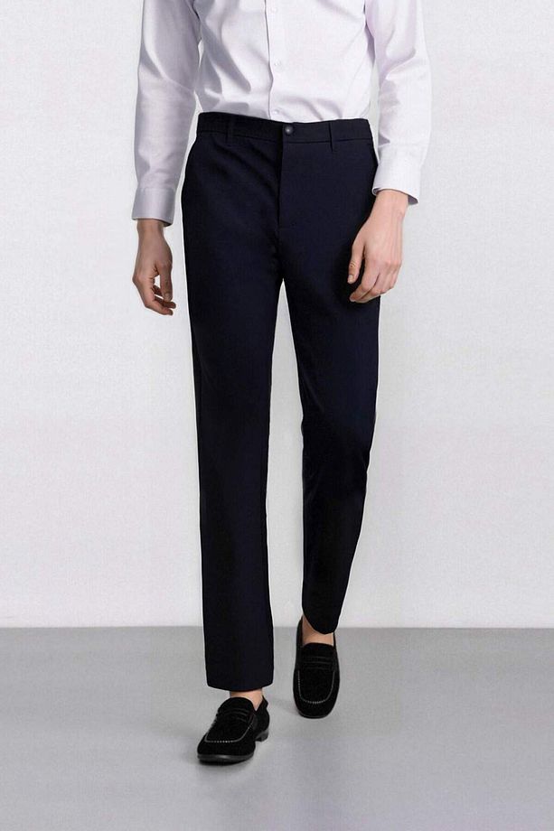 DeFactoFit Slim Fit Dar Kesim Standart Paça Esnek Multifonksiyonel Dokuma Sporcu Pantolon D9247AX25S - 1