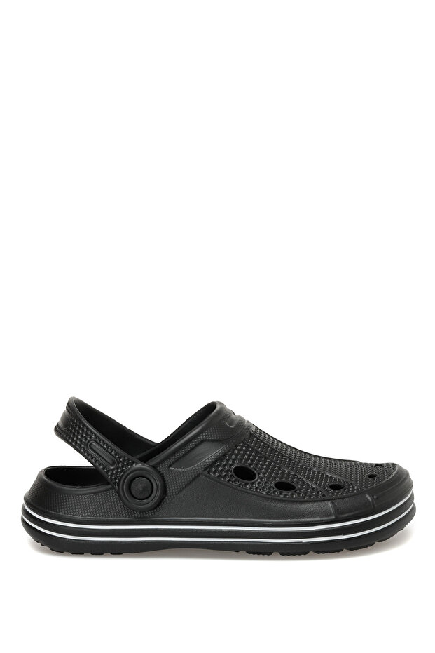 Tares 3fx Black Men's Sabo Slippers