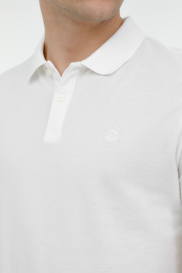 M-ct953 Basıc P.t-sh 4fx Beyaz Erkek Kısa Kol T-shirt - 4