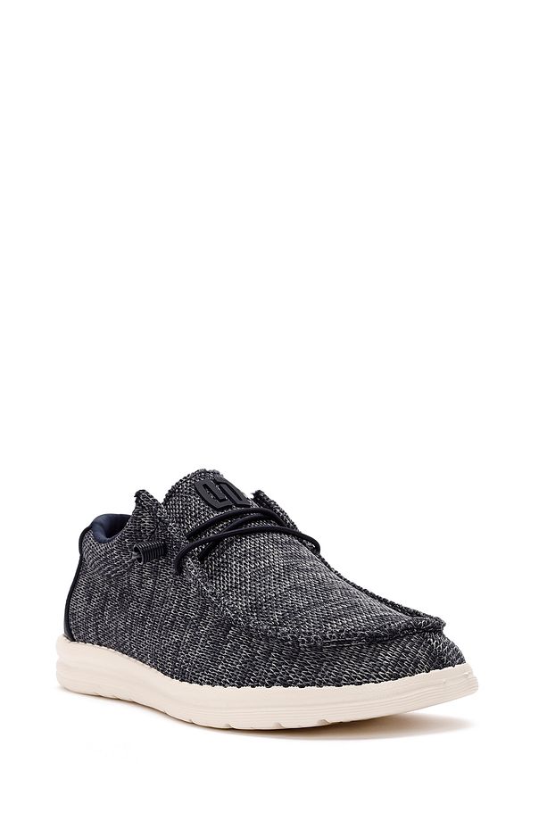 Zero Erkek Lacivert Kumaş Casual Ayakkabı 24sfd69396f - 5