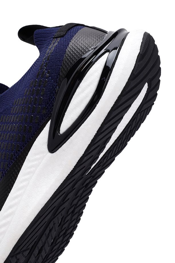 Zero Erkek Mavi Bağcıklı Kalın Tabanlı Kumaş Sneaker 24sfd69246f - 8