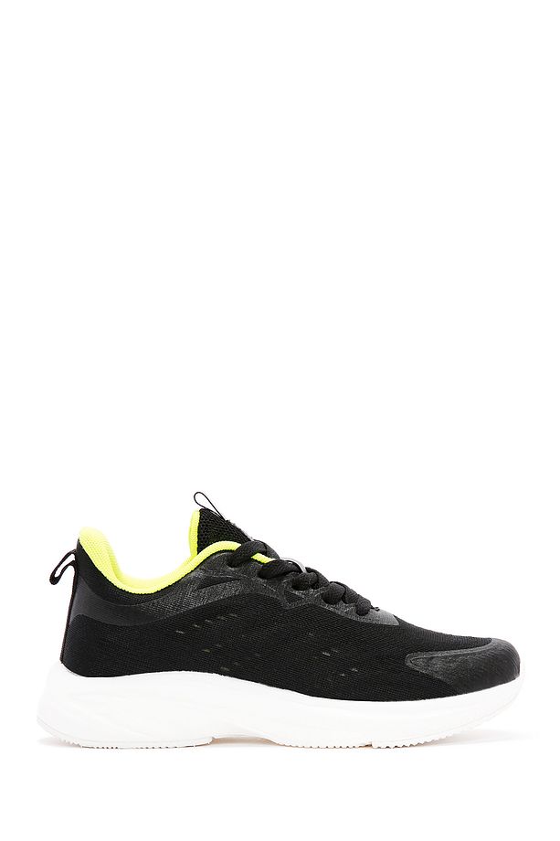 Zero Kadın Siyah Bağcıklı Kalın Tabanlı Spor Sneaker 24sfd49606f - 1
