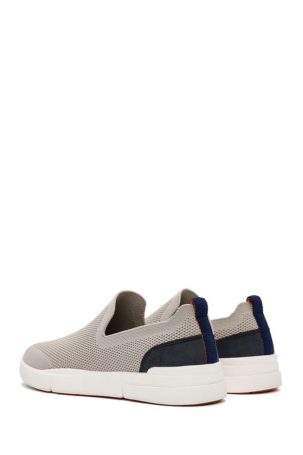 Zero Erkek Bej Kumaş Sneaker 24sfd69376f - 6