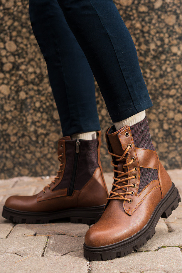 VANTE 3PR Taba Erkek Postal - 2