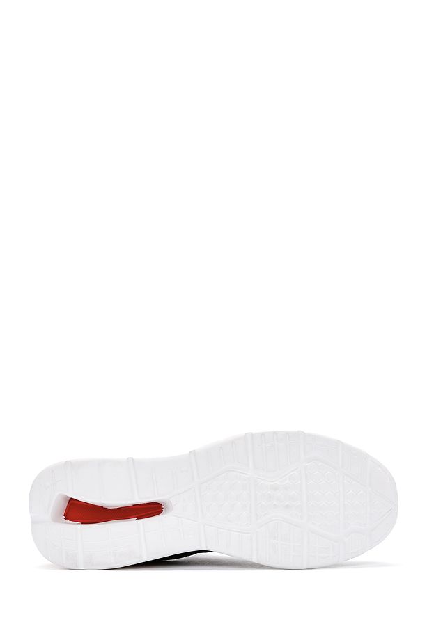 Erkek Siyah Bağcıklı Kalın Tabanlı Deri Sneaker 24sfd694414 - 5