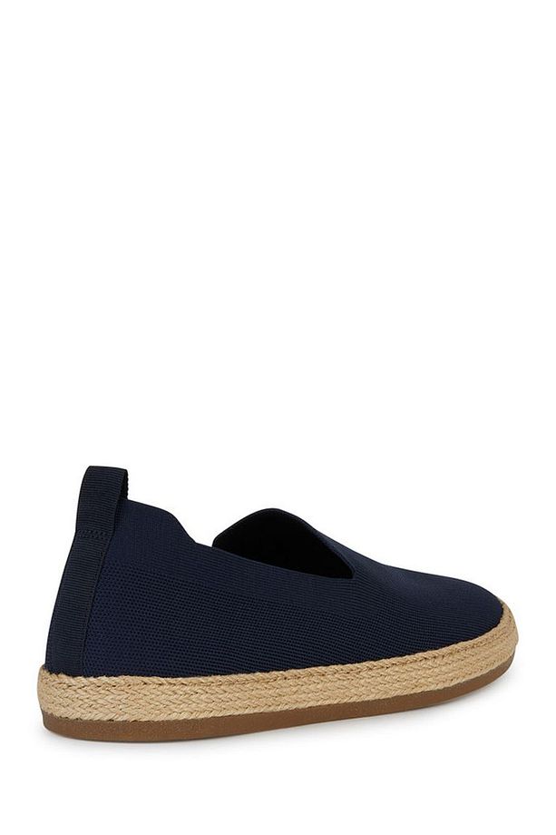 Erkek Lacivert Pantelleria Hasır Tabanlı Espadril U45dwa0006kc4002 - 2