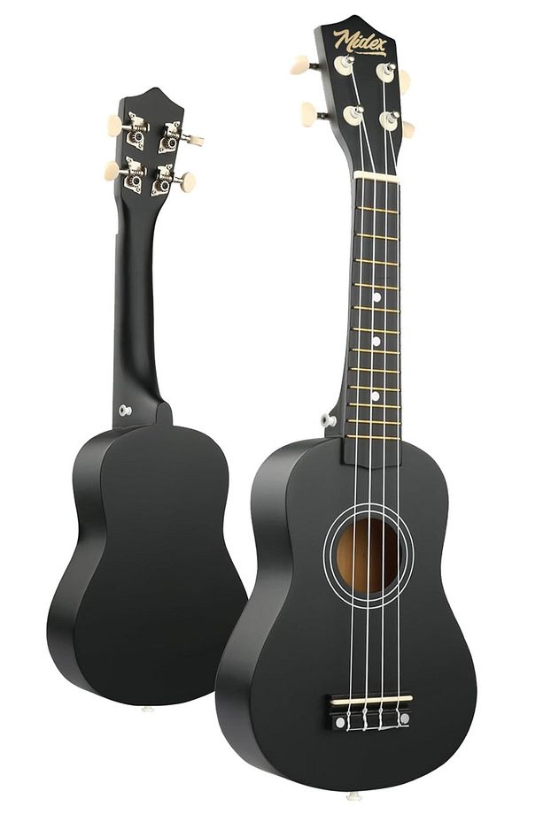Ukx-901bk Siyah Soprano Ukulele (ASKI ÇANTA METOD PENA) - 4
