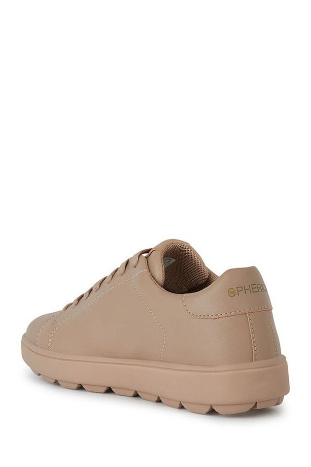 Kadın Bej Spherica Ecub-1 Bağcıklı Deri Sneaker D45web00085c8191 - 2