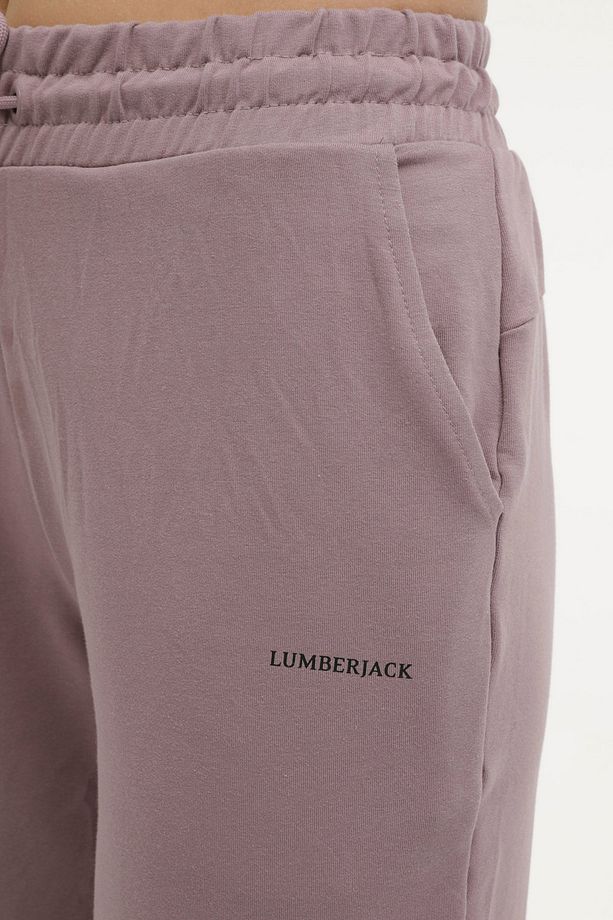 W-CT133 BASIC JOGGER 4FX PASTEL MOR Kadın Eşofman Altı - 4