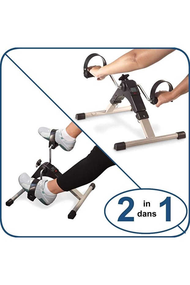 Fully Assembled Mini Pedal Exercise Machine With Digital Display - 3