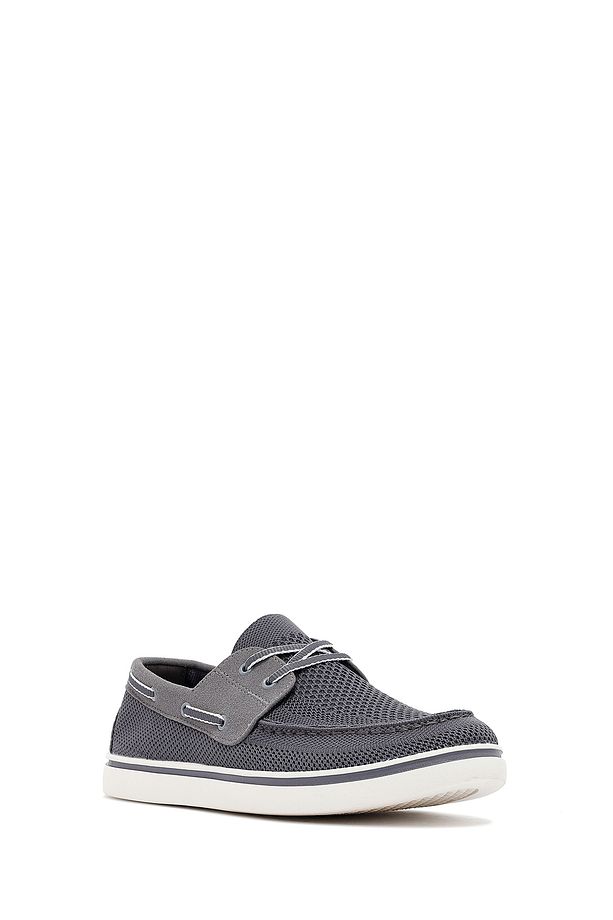 Zero Erkek Gri Bağcıklı Kumaş Casual Ayakkabı 25sfd69016f - 6