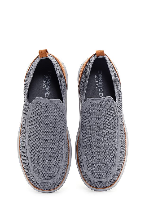 Zero Erkek Gri Kalın Tabanlı Sneaker 25sfd69026f - 6