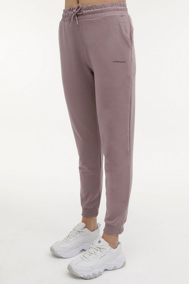 W-CT133 BASIC JOGGER 4FX PASTEL MOR Kadın Eşofman Altı - 1