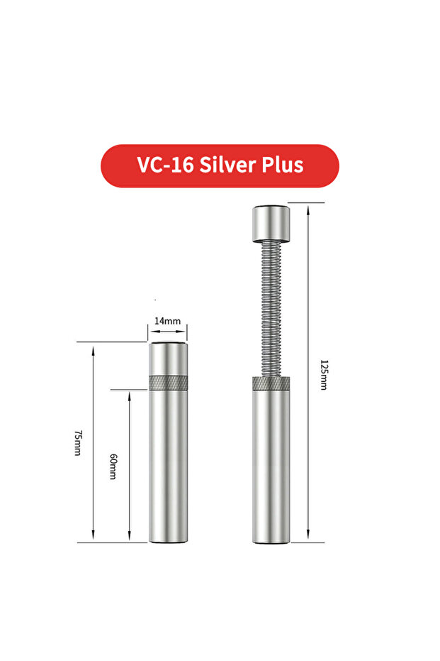 حامل بطاقة الرسومات VC-16 S Plus من TEUCER VC-16 حامل عمودي دوار تلسكوبي مع دعامة مغناطيسية