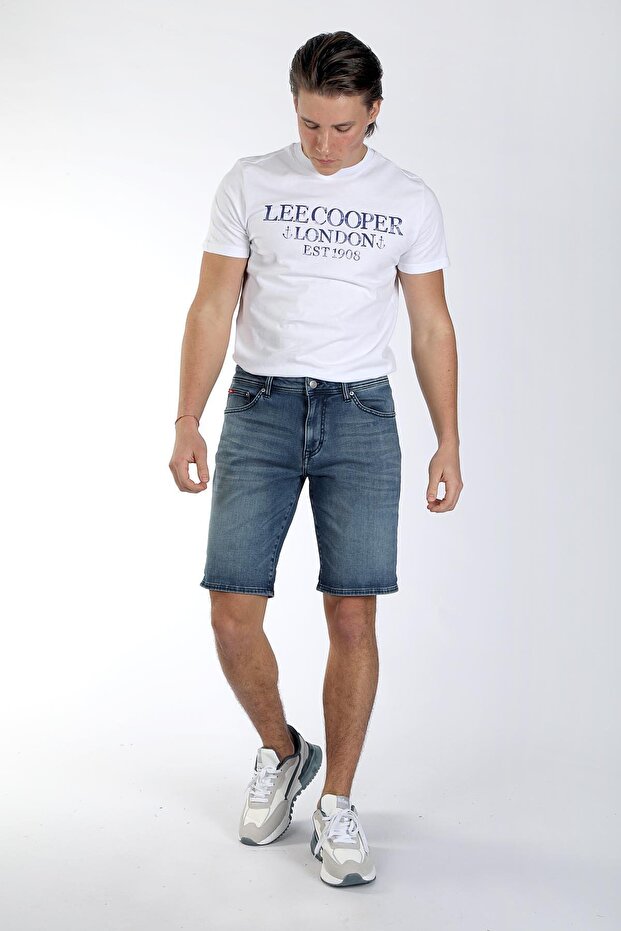 Elyo Erkek Jean Şort - 1