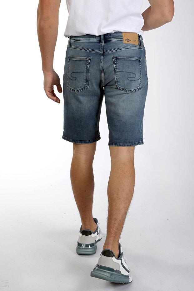 Elyo Erkek Jean Şort - 2