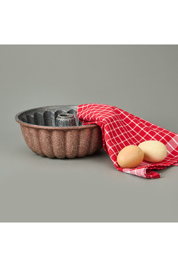 Dilimli Kek Kalıbı - Pembe - 26 cm - 6