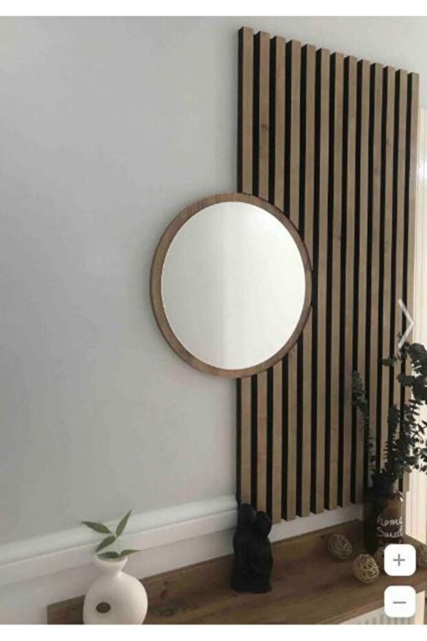 Mdf Ahşap Akustik Dekoratif Duvar Paneli 60x120 Cm - Safir Meşe - 7