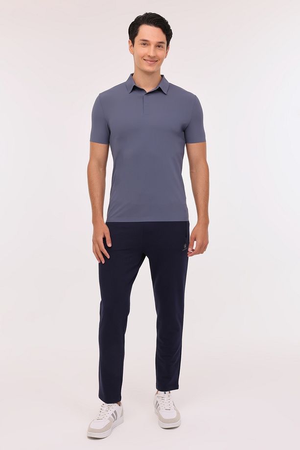 ML HEST 12C-QA1001 4FX GRI Erkek Kısa Kol T-Shirt - 3