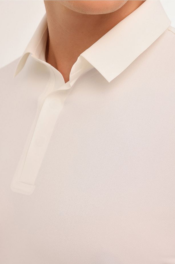 ml Hest 12c-qa1001 4fx Ekru Erkek Kısa Kol T-shirt - 4