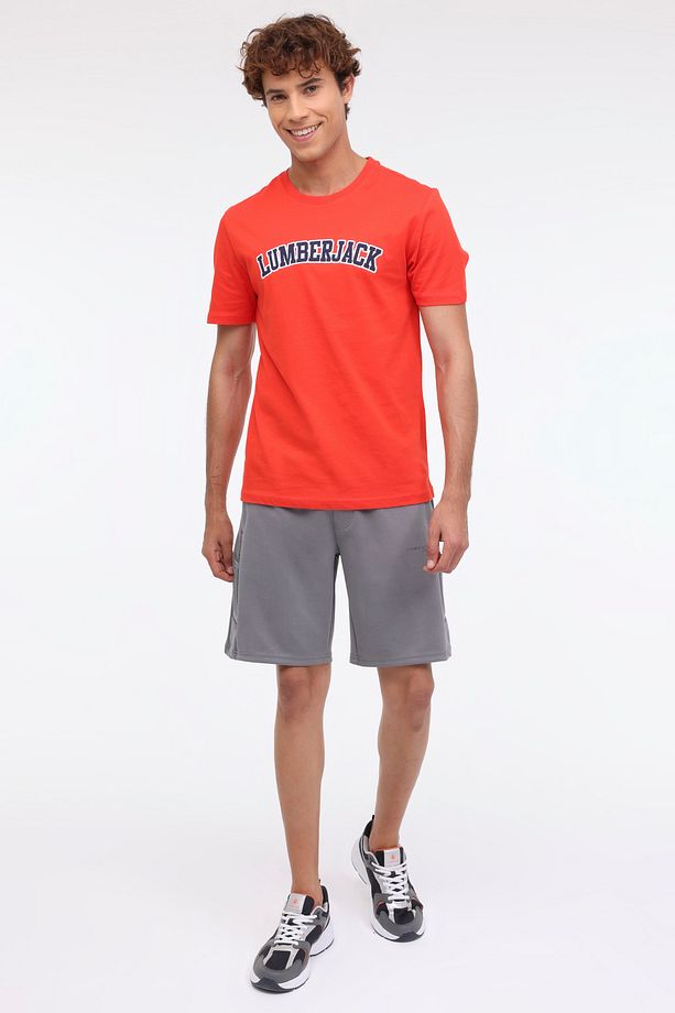 ml Weneg-b 11ıd53 4fx Kırmızı Erkek Kısa Kol T-shirt - 3