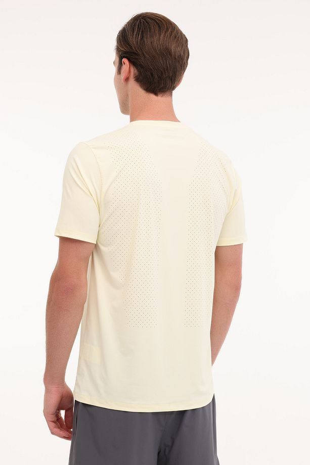 ML SEVE 11ELG1-09 5FX Sarı Erkek Kısa Kol T-Shirt - 2