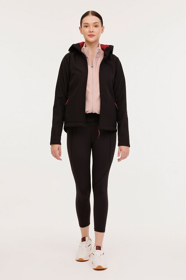 WB BASIC 5GF748 4PR Siyah Kadın Softshell - 3