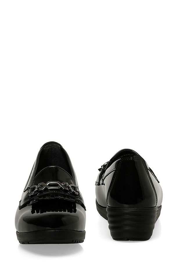 166561.RZ4PR Siyah Kadın Loafer - 5