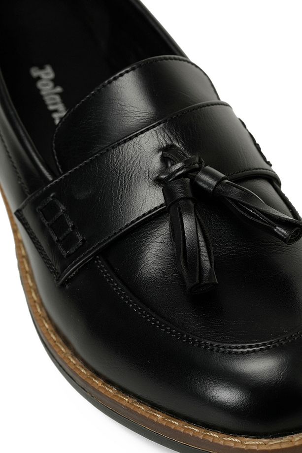 324011.Z 4PR Siyah Kadın Loafer - 7