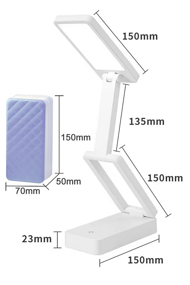 Masaüstü Şarjlı Katlanabilir Portatif Led Aydınlatma / GT-CL11G/GT-CL11P - 8