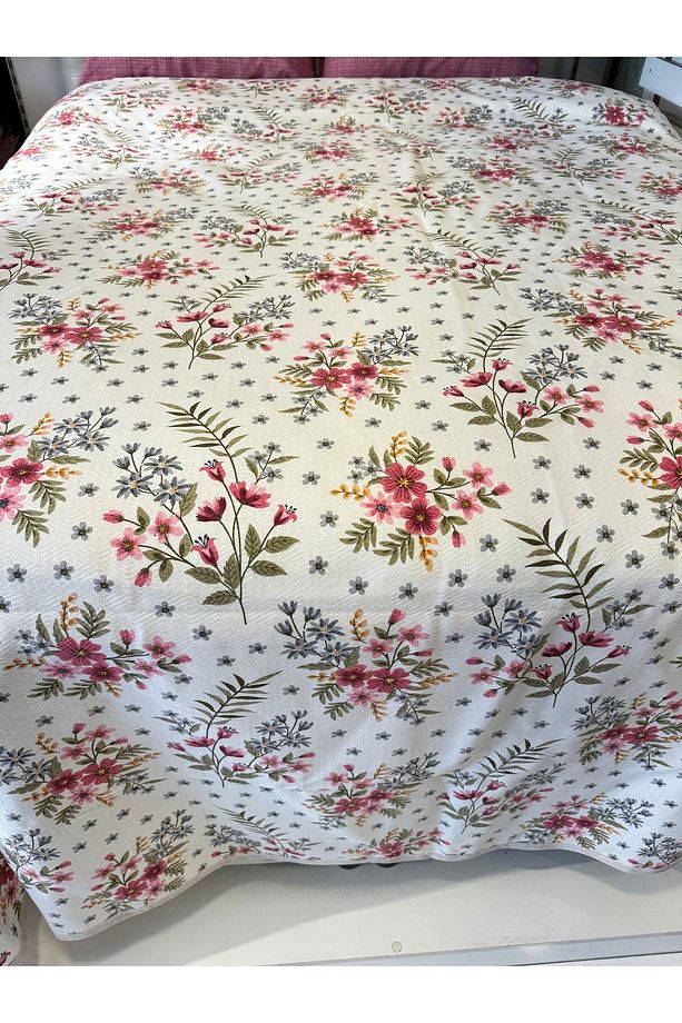 Gelincik Desen Baskılı 150x240 Cm Tek Kişilik Tek Pike - 5