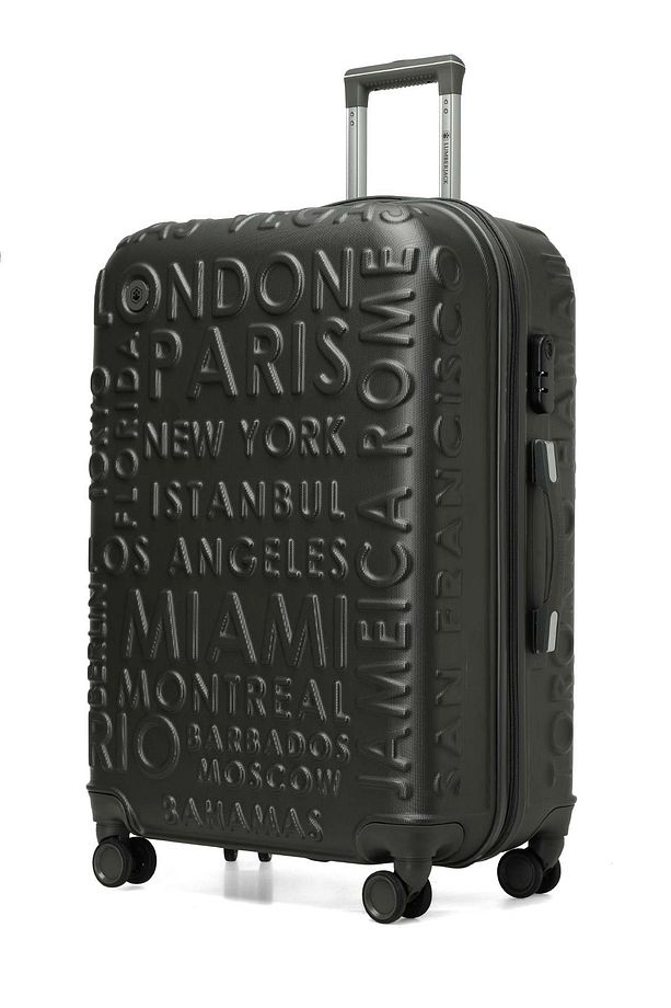 Lugano -b Abs 5fx Gri Unisex Büyük Boy Valiz - 2