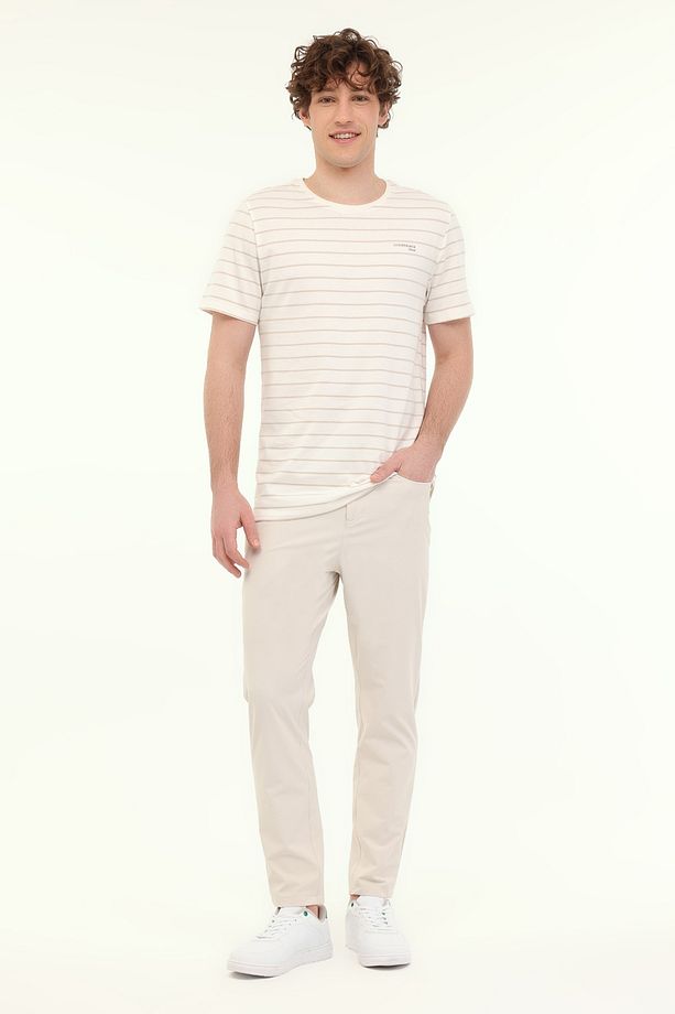 ML JOE 23ITL902 5FX Bej Erkek Pantolon - 3